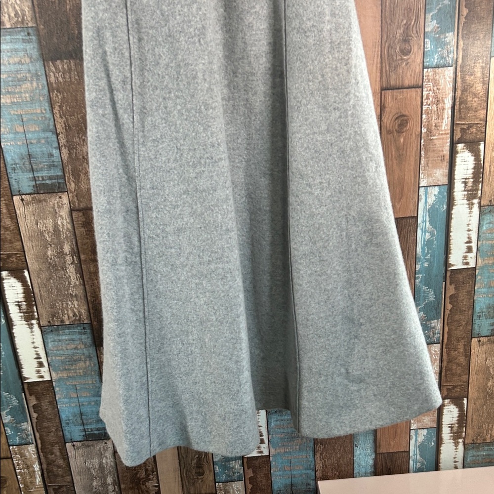 Pascal Millet Large  Gray Sleeveless Turtleneck Midi Dress - Picture 16 of 16